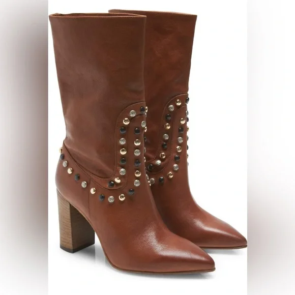 Free People Dakota Studded Boots - Picture 2 of 8